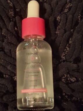 Face Serum Oil with Pink Dropper — Hydrating Facial Oil